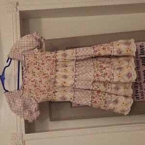 Matilda Jane girls dress and matching shorts
